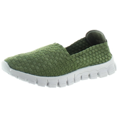 Zee Alexis Women's Slip On Woven Sneakers Shoes - Walmart.com