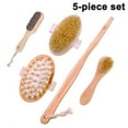 thumbnail image 1 of Dry Brushing Body Brush Set Lymphatic Drainage And Skin Exfoliating, 1 of 5