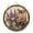 1, variant on Farmhouse Welcome Plaques Round Wooden Sign Wall Hanging Decoration For Home Garden Entrance Front Door Western Theme