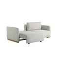 thumbnail image 3 of Serta Tatum Modern Convertible Sleeper Sofa, Ivory, 3 of 14