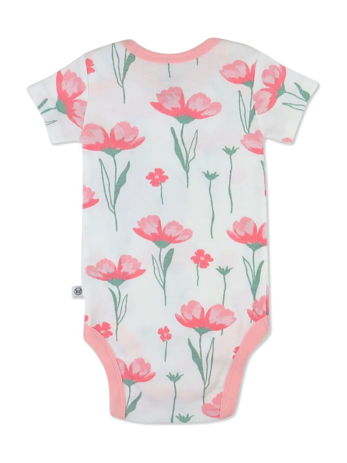 Honest Baby Clothing Organic Cotton Boy/Girl Short Sleeve Bodysuit Set, Newborn to 24M