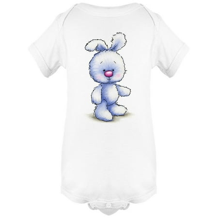 

White Rabbit With Red Nose Bodysuit Infant -Image by Shutterstock 6 Months