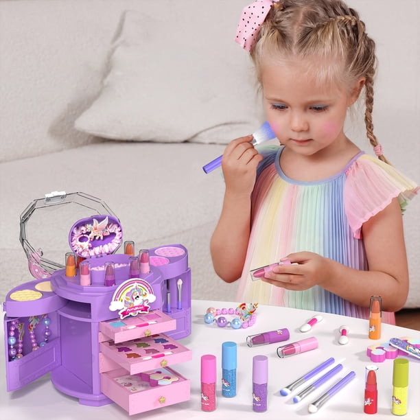 Kids Washable Unicorn Makeup Set for Ages 3-12 - Walmart Business