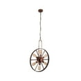 thumbnail image 1 of Xtricity - Pendant Light, 20'' Width, From the Bolivia Collection, Rust Color, 1 of 3