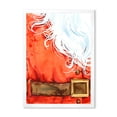 thumbnail image 3 of Designart Christmas Holiday Fancy Santa Claus II Traditional Framed Wall Art, 3 of 4