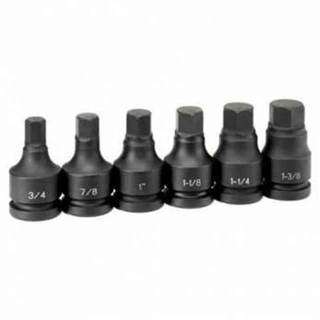 Ensemble de Pilote Hexagonal 1 Po - 6 Pcs