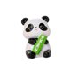 thumbnail image 3 of Figura de panda, adorno de mesa, decoración para el salpicadero del coche, escultura de animal para escritorio, mesa, centro de mesa, sala de estar, Estilo I, 3 of 8