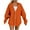 Orange, variant on felwors Womens Zip Up Hoodies Plus Size Long Sleeve Hooded Sweatshirts Fall Winter Casual Fashion Jacket with Pockets Hot Pink, XXXL