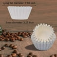 thumbnail image 2 of Coffee Filters 8-12 Cup, 7.87 inch x 3.25 inch, 200 Count Basket Coffee Filters, White Disposable 8 to 12 Cup Coffee Filter Paper, 2 of 8
