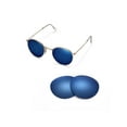 thumbnail image 5 of Walleva Replacement Lenses for Ray-Ban Round Metal RB3447 50mm - Ice Blue Coated, 5 of 7