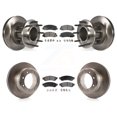 thumbnail image 1 of Transit Auto Front Rear Disc Brake Rotors and Ceramic Pads Kit for Car 2012 Ford F-350 Super Duty RWD with Dual Wheels K8T-103360, 1 of 8