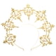 thumbnail image 1 of 1 pieza elegante accesorio para el cabello, tocado de novia, accesorio de fotografía, decoración para la cabeza, dorado, 1 of 8