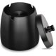 thumbnail image 1 of Stainless Steel Ashtray With Lid Heavy Storm Wind Non-slip Base For Outdoors And Indoors Black For Cigarette Remains And Ashes In Garden Bar Office, 1 of 5