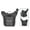 Black, variant on Mountaineering One Shoulder Outdoor Tactical Bag Multi Functional Military Fan Accessory Bag,Black