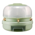 thumbnail image 1 of Dispensador de arroz giratorio, contenedor para almacenar arroz, caja para almacenar granos con medidor Verde, 1 of 7