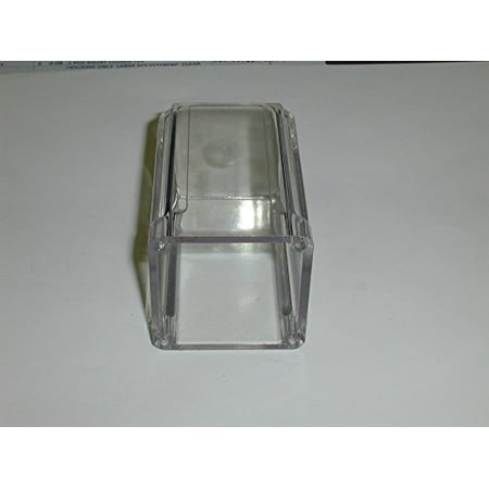8 Pin Octal Base - HOUSING ONLY LATGE POLYSTYRENE CLEAR, USE W 681 OCTAL OR 683 11 PIN HEADER ( 1 EACH) - 679