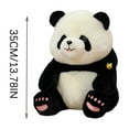 thumbnail image 3 of 13.8" Big Panda Stuffed Animal Plush Toy – Large Soft Cuddly Panda Plush, Cute Giant Huggable Decor Pillow for Home, Sofa, Bed, Office, Anniversary Gifts, Christmas & Valentine’s Day Present, 3 of 6