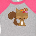 thumbnail image 4 of Inktastic Spring Animals, Cute Squirrel, Colorful Flowers Boys or Girls Baby Bodysuit, 4 of 5