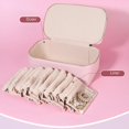 thumbnail image 3 of Familiarn Travel Jewelry Box, Familiarn Travel Jewelry Case with 12 Small Pouche, Large Capacity Waterproof, Suitable for Jewelrys Storage, for Earring, Ring, Necklace, Bracelet, 3 of 7