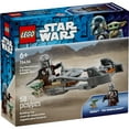 thumbnail image 3 of LEGO Star Wars The Mandalorian & Grogu's Speeder Bike - Building Toy for Boys & Girls, Ages 6+ - Great Gift for Kids - W/ 2 Star Wars Figures - 75436, 3 of 8