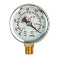 thumbnail image 3 of 40mm Pool Filter Water Pressure Dials Hydraulic Pressure Gauge Meter Manometer 1/8" for Air Compressor Water Systems, 3 of 8