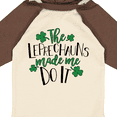 thumbnail image 4 of Inktastic St. Patrick's Day The Leprechauns Made me Do It Boys or Girls Long Sleeve Baby Bodysuit, 4 of 5