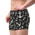 thumbnail image 4 of Junzan Anchor Mens Underwear Boxer Briefs For Men’s - Small, 4 of 9