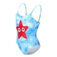 Baby Girls One Piece Rashguard UPF 50+ Swimming Suit For Girls Surf