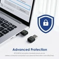 thumbnail image 2 of Wavlink AC650 USB WiFi Adapter, USB2.0 Dual Band 2.4GHz/5GHz Wireless Network Dongle for PC Desktop Laptop, Supports Windows 11/10/8.1/8/7/Vista/XP, MacOS 10.7-10.15, 2 of 7