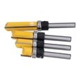 thumbnail image 3 of Bearing Straight Bit,4Pcs Flush Trim Router Shank Straight Bit Pattern Router Bit Industry-Leading Standards, 3 of 7