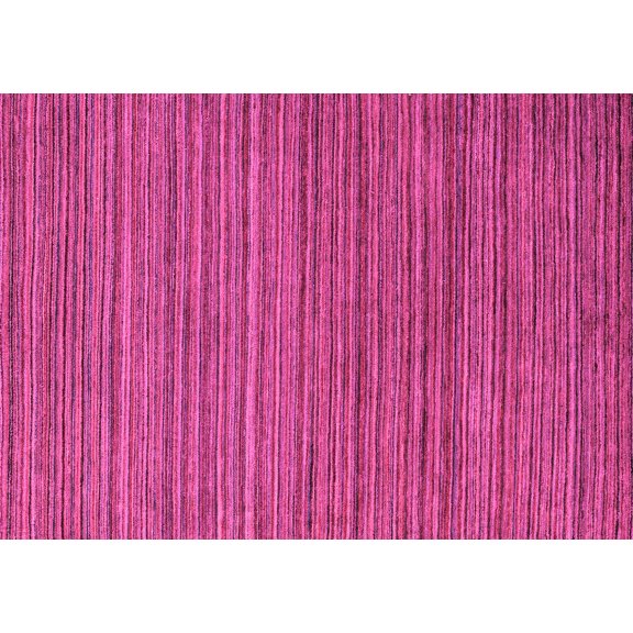 Ahgly Company Indoor Rectangle Abstract Pink Modern Area Rugs, 7' x 10'