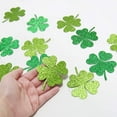 thumbnail image 6 of Cheerland Glitter Shamrock Clover Garland for St. Patric's Day Decorations, 4 Count, 6 of 6
