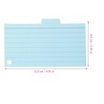 WHAMVOX 6pcs Lined Index Cards Paper Tear off Notepads for Office Notes ...