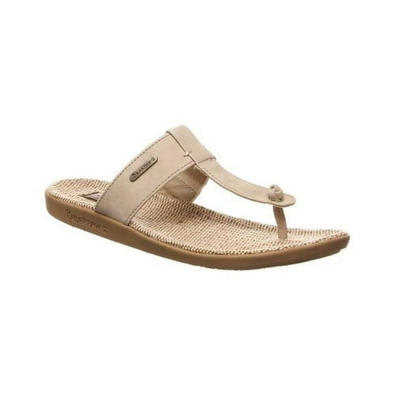 Bearpaw Women's Ecru Laurel Sandals, Size 8