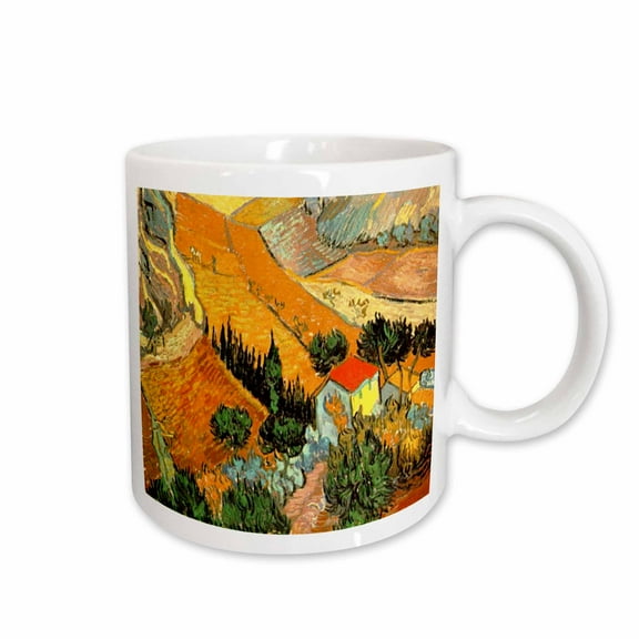 3drose, Van Gogh Landscape, 15oz Mug