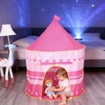 thumbnail image 7 of Tarmeek Portable Game Tent for Indoor Outdoor Use, Washable Pink Pop Up Tent with Mesh Windows, Easy Setup Camping Tent for All Ages, Waterproof UV Protection Play Tent for Kids and Adults, 7 of 7