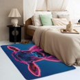 thumbnail image 2 of Farmhouse Animal Area Rug 2x3, Bull Cattle Rugs for Entryway Bedroom Living Room, Cow Indoor Door Mat, Machine Washable Rug, Non Slip Soft Low Pile Home Decor Carpet 17&-122, 2 of 7