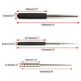 thumbnail image 7 of SPEEDWOX 3 Pcs Wire Looping Mandrel, 12 Sizes Black Jump Ring Mandrel, Ring Forming Tool for Jewelry Making Wire Wrapping, 7 of 7