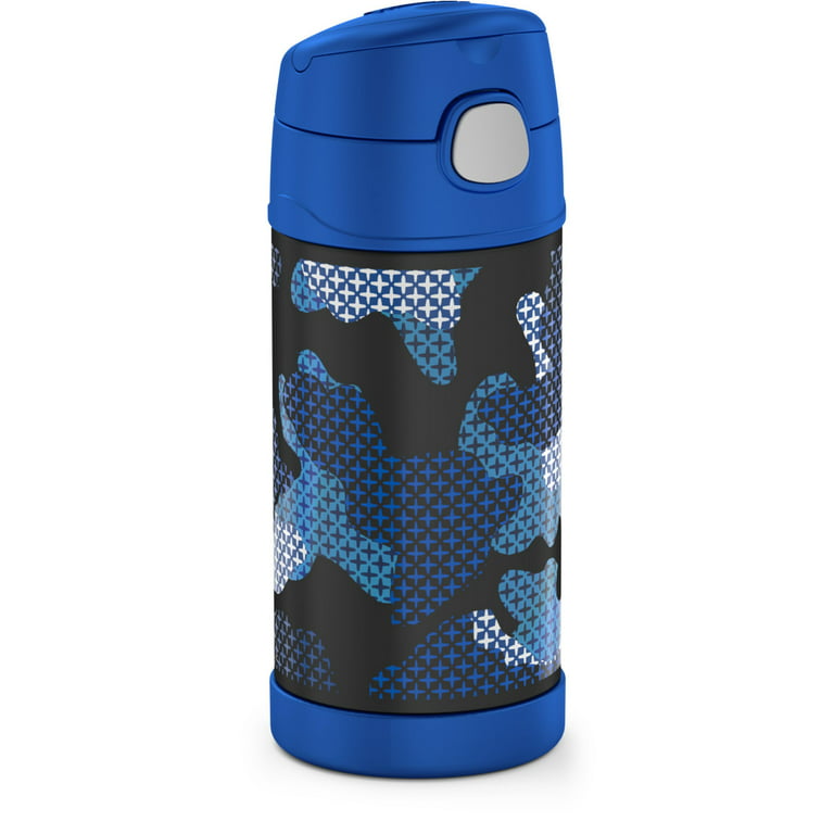 THERMOS FUNTAINER STRAW BOTTLE -- BLUE/GREEN – InchBug