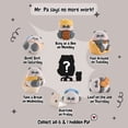 thumbnail image 6 of Mr. PA Working Week Blind Box Collectible Multicolor Figurine, 6 of 10