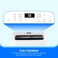 thumbnail image 4 of Midea 8,000 BTU SmartCool Portable Air Conditioner, For spaces up to 350 Sq. Ft, White, MAP08S1XWT-S, 4 of 15