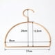 thumbnail image 3 of Perchero grande semicircular para pañuelos, cinturones, bufandas, toallas y armarios (oro rosa), 3 of 7