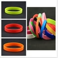 thumbnail image 3 of TEHAUX Colored Wristbands 24Pcs Silicone Bracelets Vibrant Colors For Awareness And Parties, 3 of 8