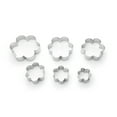 thumbnail image 2 of Fox Run Flower Cookie Cutter Set, 6-Piece, 2 of 2