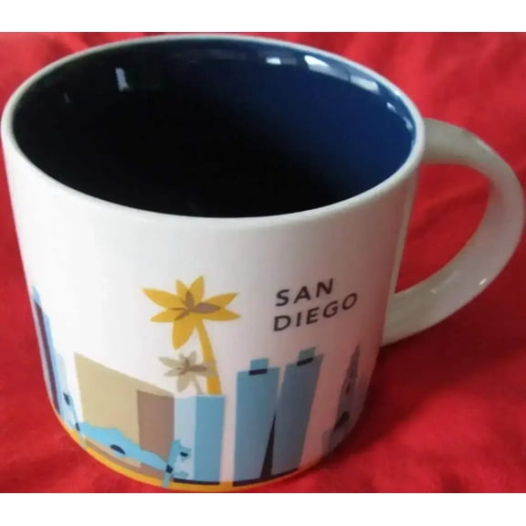 Starbucks 2013 You Are Here Collection San Diego 14 oz coffee mug NEW