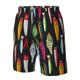 thumbnail image 4 of Balery Colorful Fishing Lures Traje de Baño Estilo Hawaiano para Hombre, Shorts de Secado Rápido con Bolsillos-Large, 4 of 6
