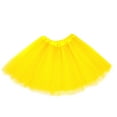 thumbnail image 4 of JFGHDG Puffy Skirt Holiday Tutu Ballet Skirts for Women Tutu for Women Adults Bubble Skirt Ruffle Skirt Red Tutu Woman Red+orange+yellow a, 4 of 6