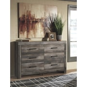 Ashley Furniture Wynnlow 6 Drawer Double Dresser in Gray