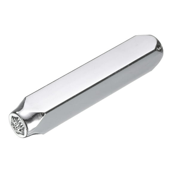 Uxcell 1/4" (6mm) Punch Stamp 40Cr Alloy Steel, Cute Snowflake Pattern Punch Tool Punch Press Tool for Metal Plastic Wood Leather