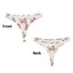 thumbnail image 3 of Balery Dachshund Dog Puppy Tangas de Algodón para Mujer con Estampado – Ropa Interior Sexy, Transpirable, G-string-X-Small, 3 of 6